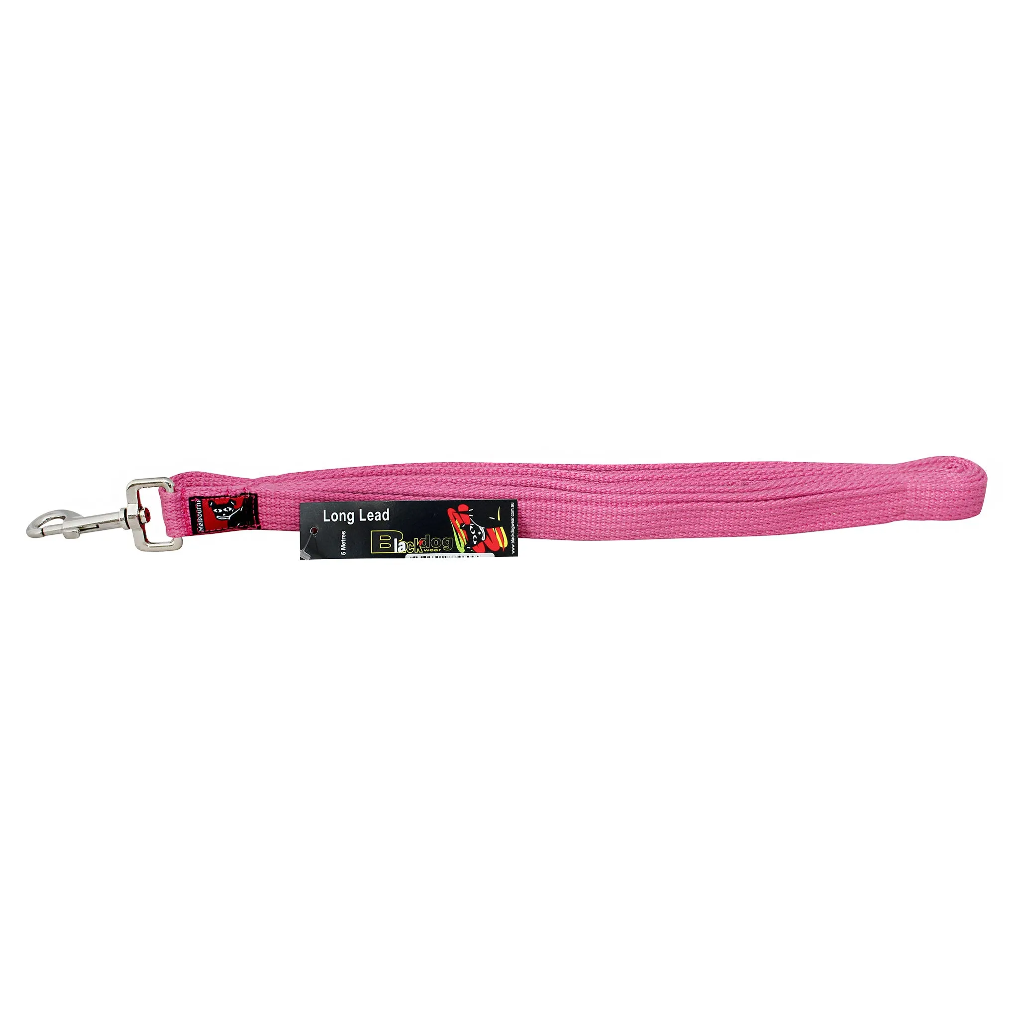 Black Dog Wear Long Lead 5m