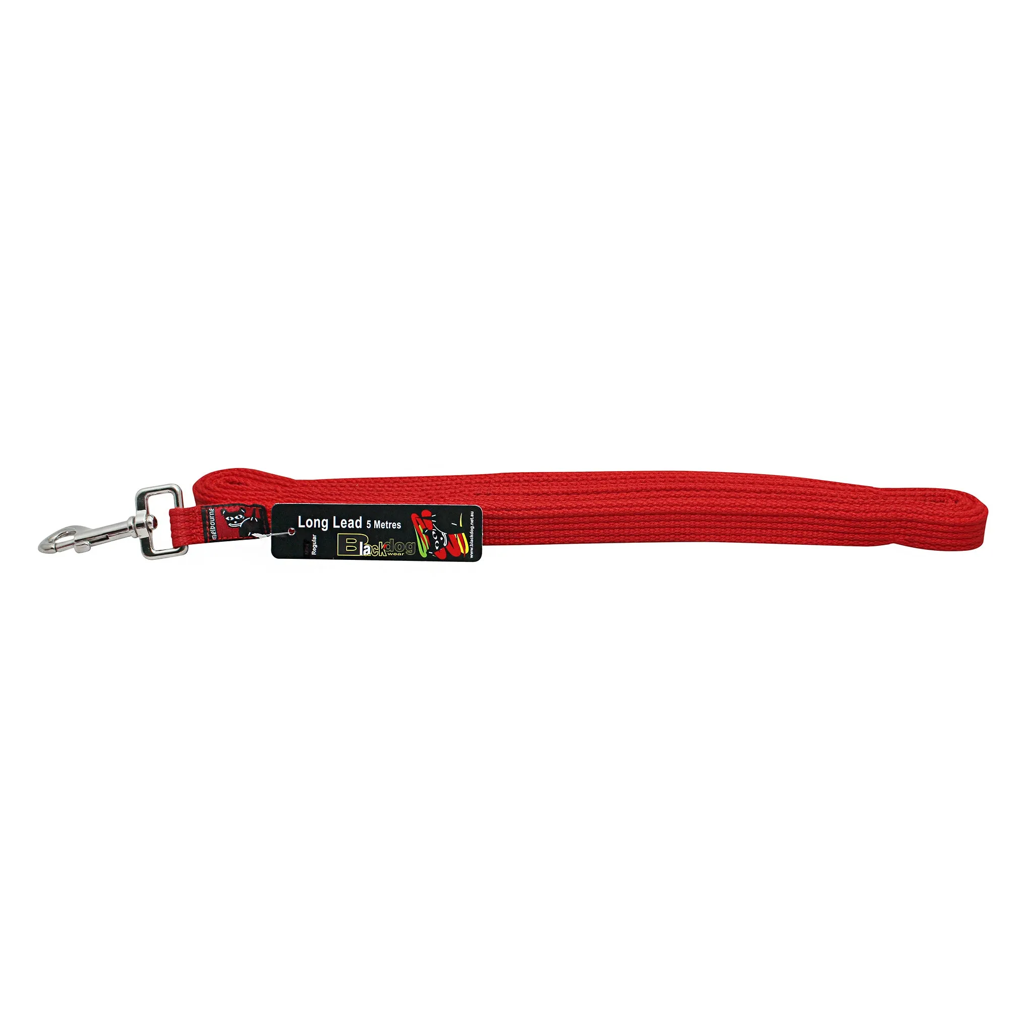 Black Dog Wear Long Lead 5m