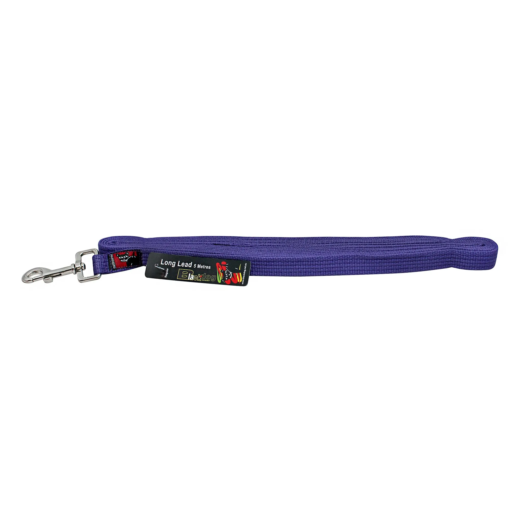 Black Dog Wear Long Lead 5m