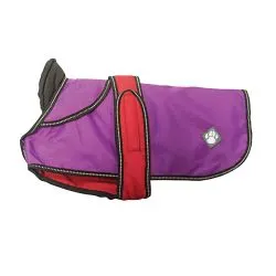 Danish Design - 2 In 1 Dog Coat - Purple - 75cm (30")