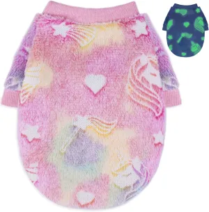 Dog Sweaters for Small Dogs Girl Boy Fall Winter Dog Clothes Dog Clothing Warm Doggy Coat Puppy Pullover Outfits Cat Sweater Pet Clothes for Chihuahua Teacup (Pink, Small)