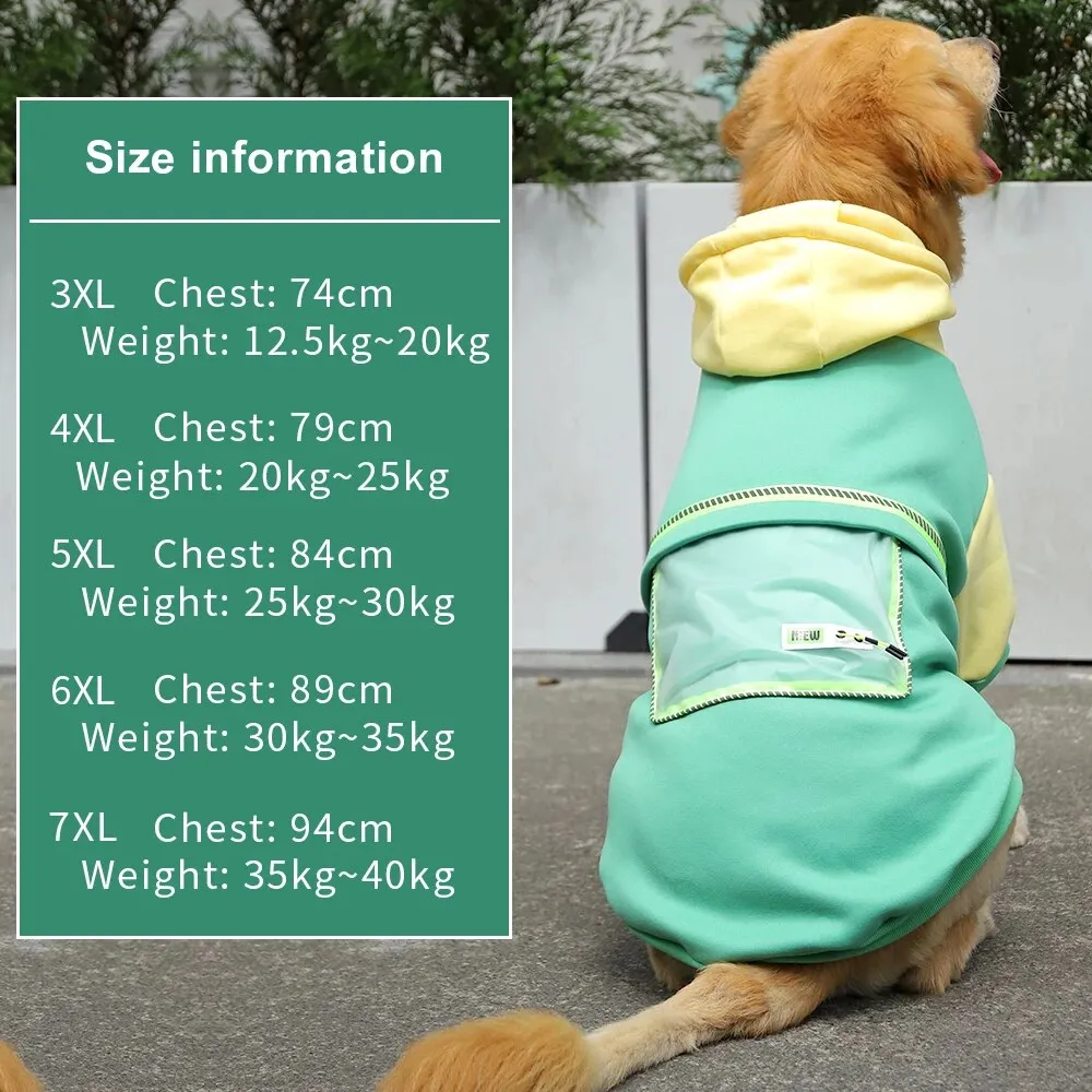 Dog Winter Hoodie Coat (M-XL)