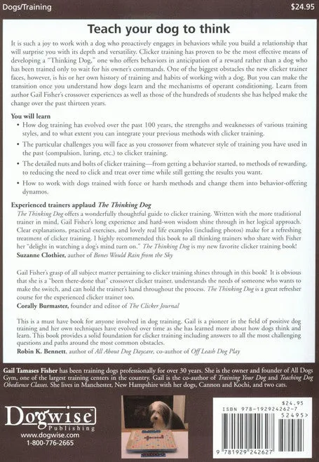 E-BOOK The Thinking Dog: Crossover to Clicker Training by Gail Tamases Fisher
