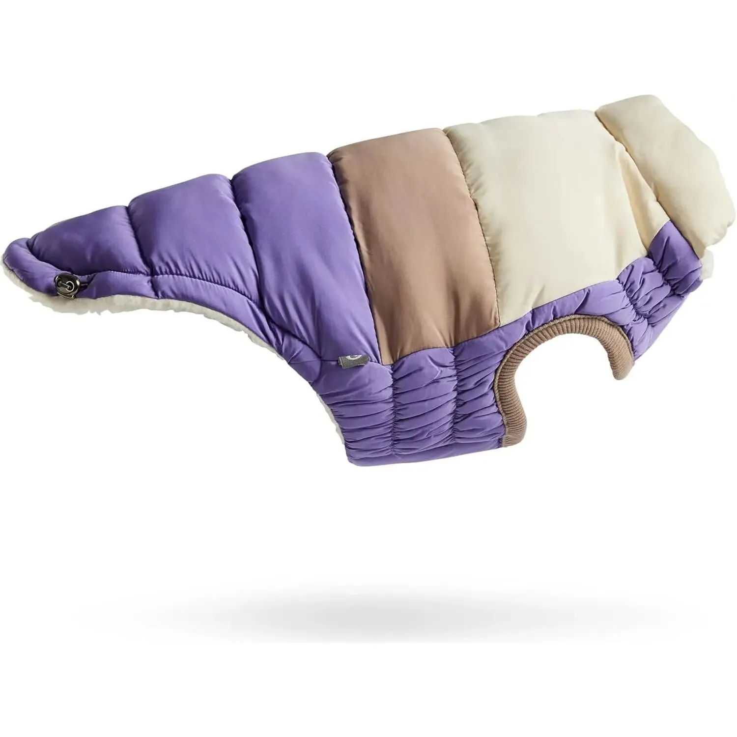 GF Pet Block Color Puffer Dog Coat