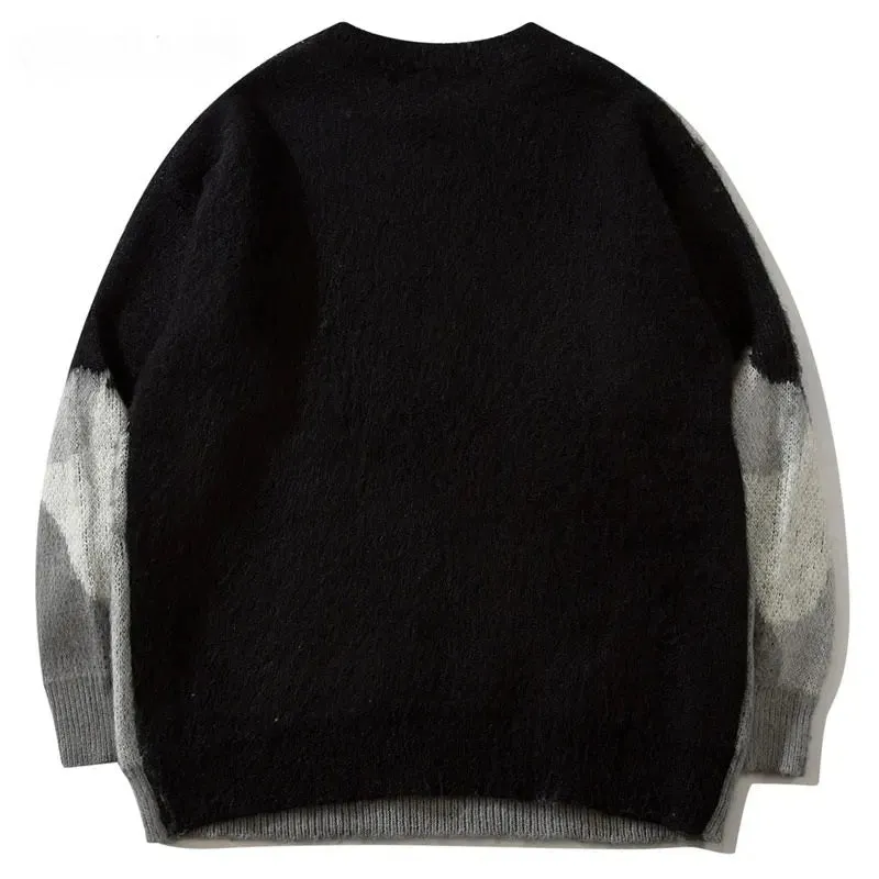 Harajuku Cats Knitted Sweater Unisex