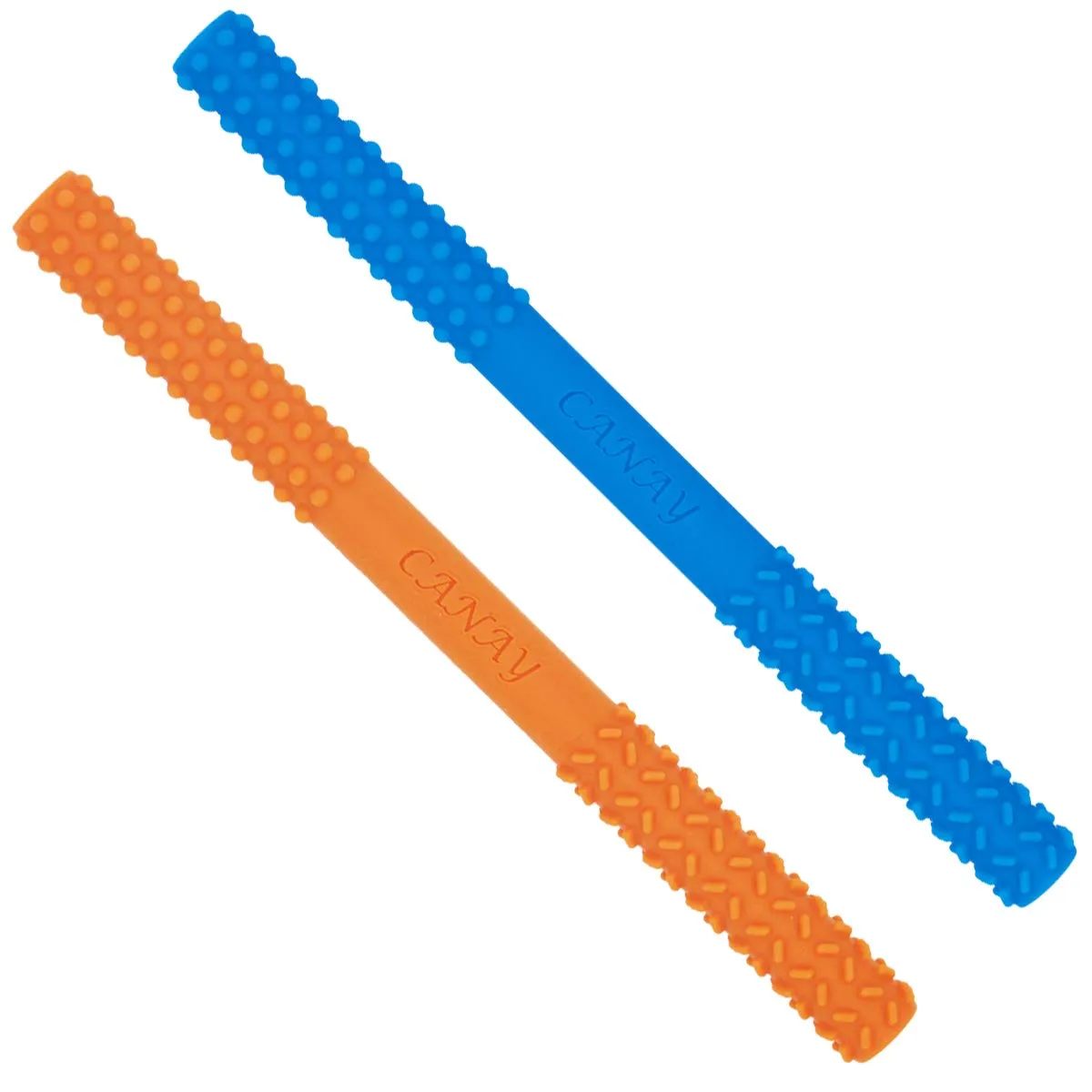 Hollow Chew Tubes Sensory Chew Toys for Autistic Children(2 Pack), Alt. to Chew Necklaces for Sensory Kids, Teething, Oral Motor Stimulation, ADHD, SPD - Teether Toys