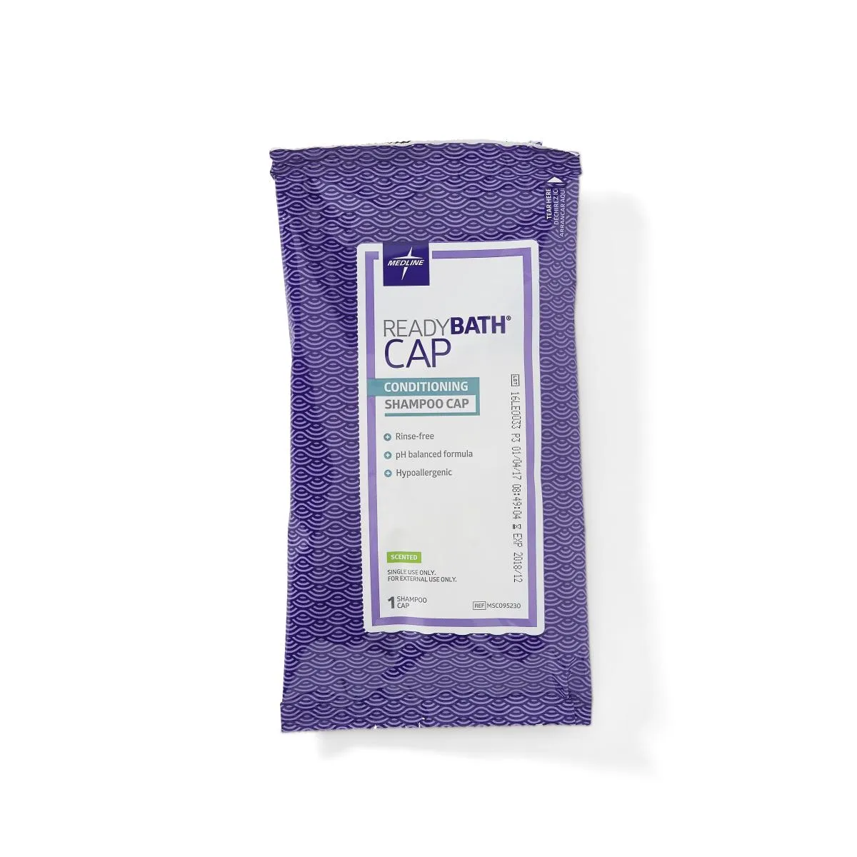 Medline ReadyBath Rinse-Free Shampoo and Conditioning Caps
