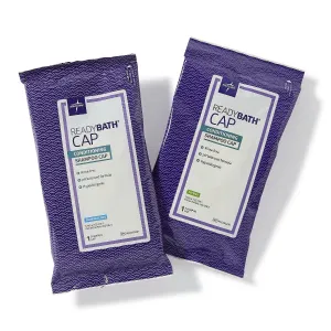 Medline ReadyBath Rinse-Free Shampoo and Conditioning Caps