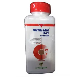 Nutrisam Briskit Dogs and Cats Health Supplement -100Tab