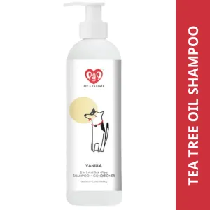 Pet And Parents 2 in 1 Anti Tick Tearless Vanilla Shampoo & Conditioner for Dogs and Cats