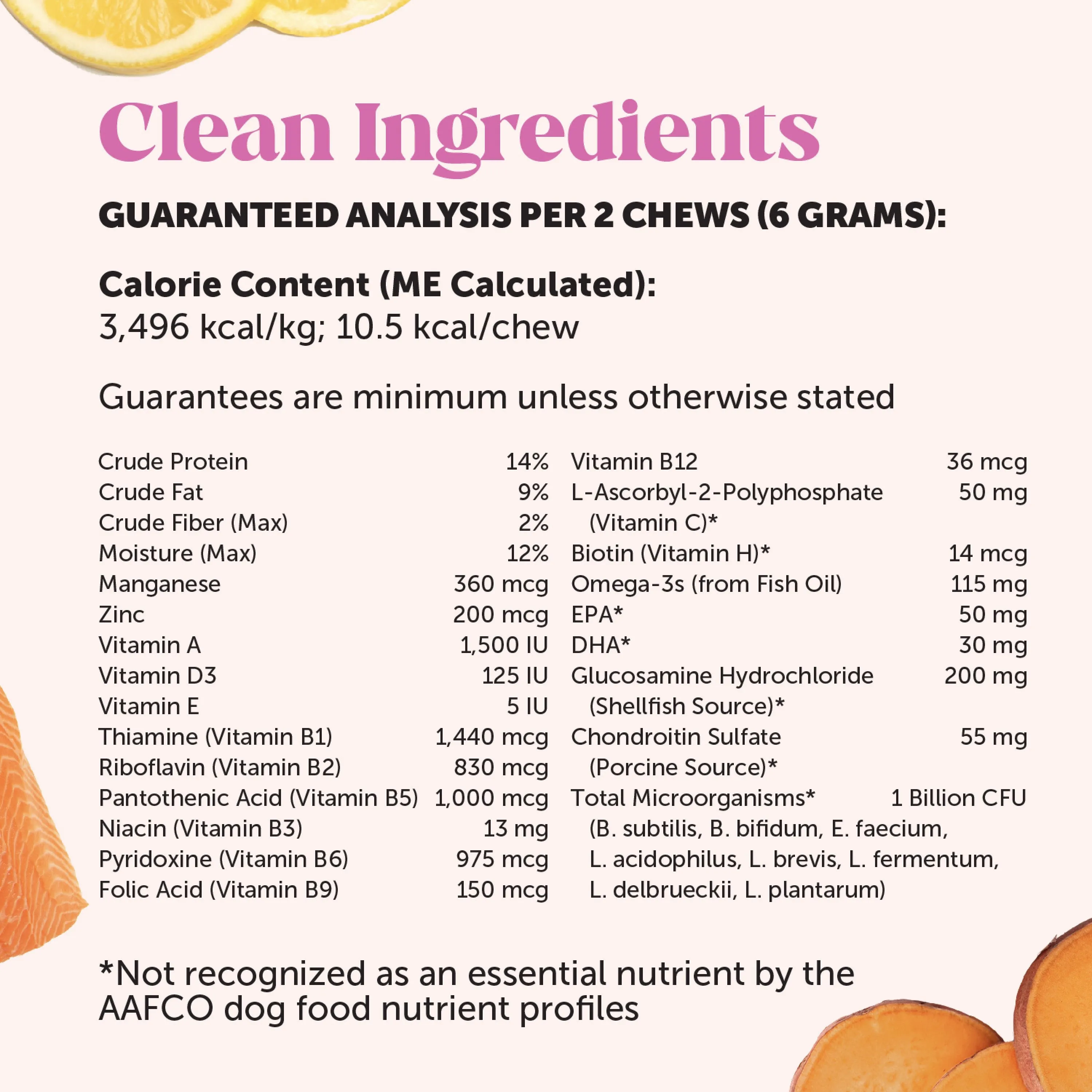 Pet Honesty 10-for-1 Multivitamin Chicken Soft Chew for Dogs