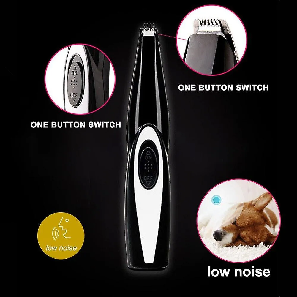 Pet nail tools pet grooming tool electrical shearing cutter usb rechargeable haircut paw shaver clipper style 1