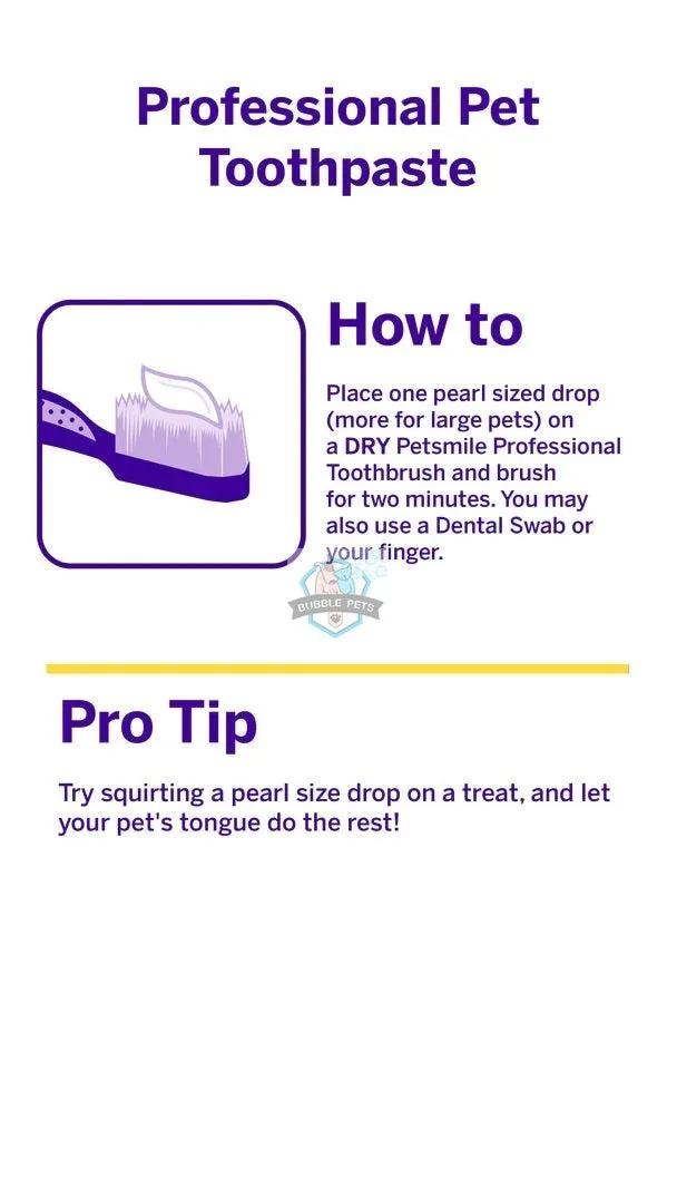 Petsmile Professional London Broil Flavour Toothpaste for Dogs & Cats