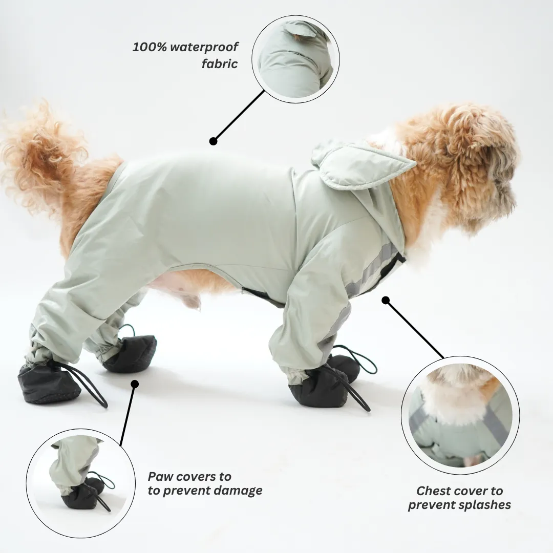 RainPaw Combo - Foxy Full Coverage (with paw covers)
