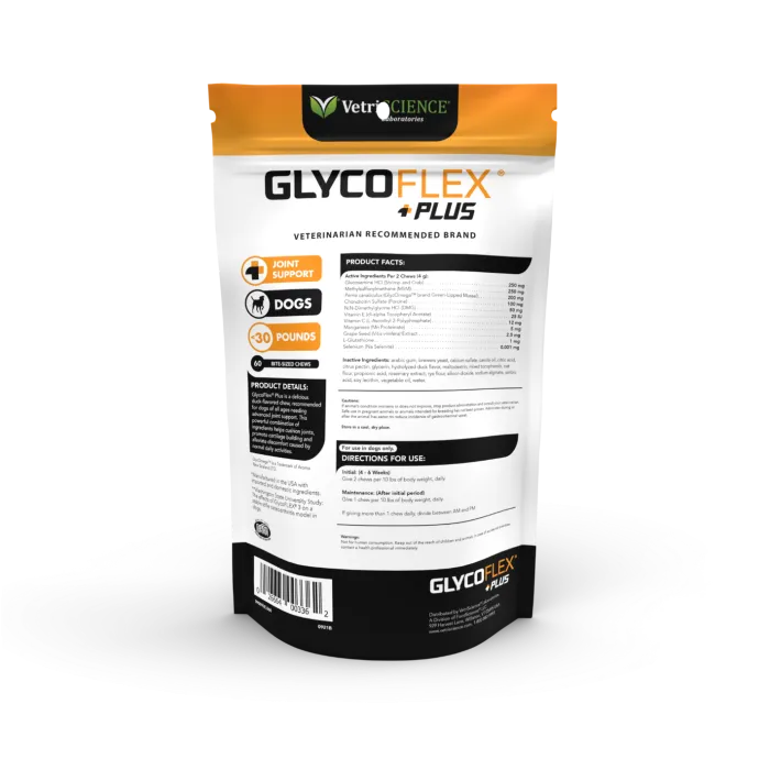 VetriScience GlycoFlex® Plus Chews for Small Dogs