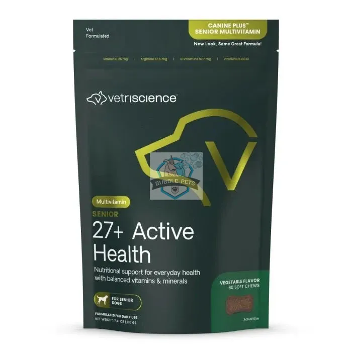 VetriScience Senior 27  Active Health for Dogs (60 chews)
