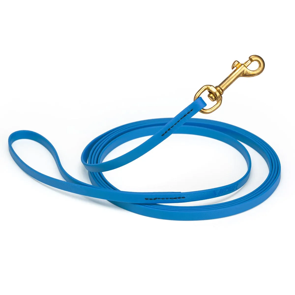 Viper Biothane Long Line 15 ft Lead with Brass Hardware