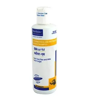 Virbac Clinar-M Anti Tick Shampoo for Dog- 200 ml