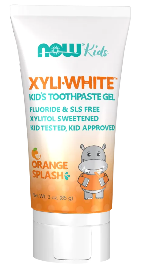 XyliWhite, Kids Toothpaste Gel, Orange Splash 85g